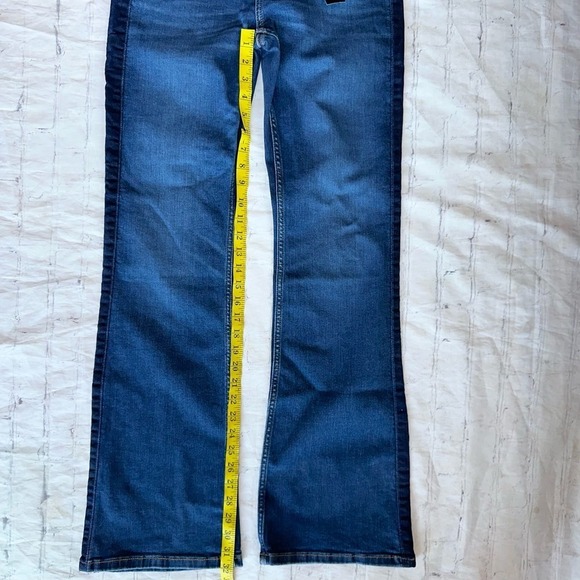 NWT Women’s 28/6 Banana Republic High Rise Bootcut Blue Denim Jeans - Picture 8 of 8